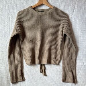 Women's Tan Sweater